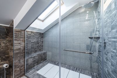 Contemporary Shower Door Design